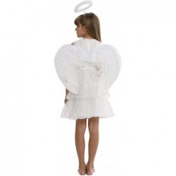 Angel Wings and Halo Kids Teens Girls Women Adult Halloween Costume for Women Headband Dress Up & Pretend Play $32.06 Kids' C...