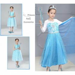 Princess Elsa Dress up Party Accessories Princess Dress up Jewelry Play Toy Set for Girls Party Favors Set - Elsa Crown Tiara...