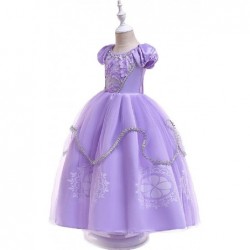 Girls Rapunzel Princess Sofia Costume Birthday Christmas Halloween Cosplay Carnival Fancy Dress w/Gloves Accessories $33.83 K...