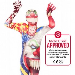 Killer Clown Costume For Kids Creepy Scary Halloween Costumes For Boys $64.36 Kids' Costumes