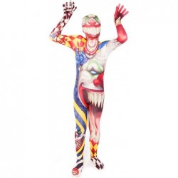 Killer Clown Costume For Kids Creepy Scary Halloween Costumes For Boys $64.36 Kids' Costumes