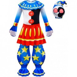 Kid Girls Boys Costume Cartoon Clown Costume Halloween Cosplay for Kids $49.23 Kids' Costumes