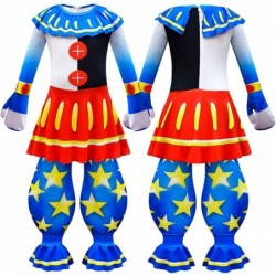 Kid Girls Boys Costume Cartoon Clown Costume Halloween Cosplay for Kids $49.23 Kids' Costumes