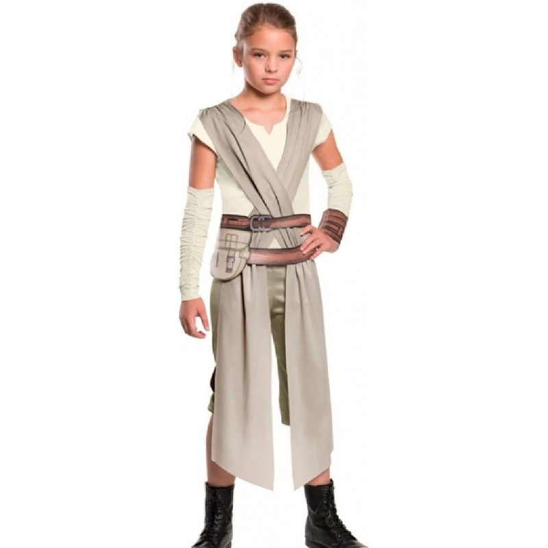 white soldier dark warrior cosplay Halloween costume Star Wars Force Awakens Rey Girl Scavenger Rey costume. $77.03 Kids' Cos...