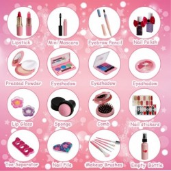 Kids Washable Makeup Girl Toys - Kids Makeup Kit for Girl Real Make Up Set Little Girls Makeup Kit for Toddler Kid Children P...