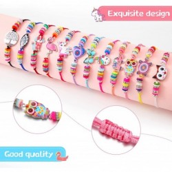 24 Pcs Little Girl Jewelry Set Kids Unicorn Necklace Cute Woven Bracelet Ring for Friend Owl Pretend Dress up Party Favor(Viv...