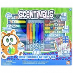 Art Supplies Coloring Set Drawing Kit Book - Scentimals Sweet Scented Activity Set - Kids Art Supplies - Markers Crayons Gel ...