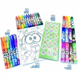 Art Supplies Coloring Set Drawing Kit Book - Scentimals Sweet Scented Activity Set - Kids Art Supplies - Markers Crayons Gel ...