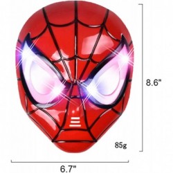 Kids Superhero LED Mask - Superhero Toys and Mask - 4-10 Year Old Boy Superhero Gifts $33.54 Kids' Dress-Up Accessories