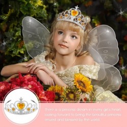 10 Pieces Princess Crowns Dress up Princess Tiaras for Little Girls Toddler Princess Costume Party Accessories $24.68 Kids' D...