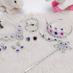 Princess Jewelry Dress Up Accessories Toy Playset for Girls (50 pcs) $26.12 Kids' Dress-Up Accessories