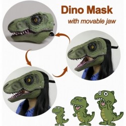 Dinosaur Mask Claws Toy Elastic Dino Mask & 2 Claws Costume Party Dress Up $49.38 Kids' Dress-Up Accessories