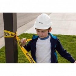 White Child's Hard Hat - Children's Construction Helmet - Ages 3 to 6 - for Work or Play $28.23 Kids' Dress-Up Accessories