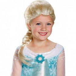 Girls Frozen Elsa Wig $21.34 Kids' Dress-Up Accessories